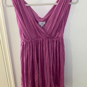 Anne Taylor Loft Magenta Dress